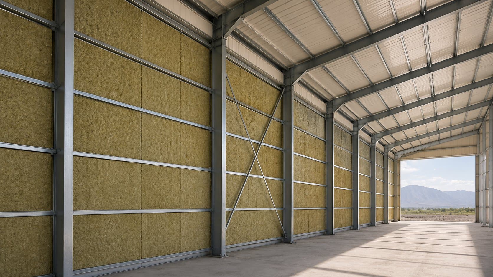 Slabs for steel structures